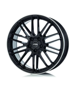 Jante RIAL 8,0x18 Kibo 808 negru 5x114.3 ET38 CH70,1