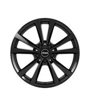 Jante RIAL 7,5x18 M12 758 diamant-schwarz frontpoliert 5x112 ET44 CH66.5