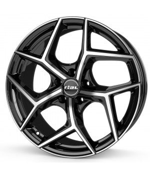 Jante RIAL 8.0x19 Salento diamant-schwarz frontpoliert 5x112 ET40 CH66.6 Jante RIAL 8.0x19 Salento diamant-schwarz frontpoliert 5x112 ET40 CH66.6