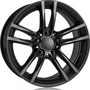Jante RIAL 7,5x17 X10 757 negru 5x120 ET37 CH72,6