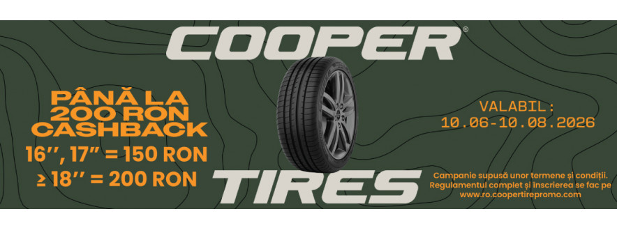 Campanie anvelope COOPER vara si all seasons