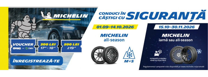 Campanie anvelope MICHELIN iarna si all seasons