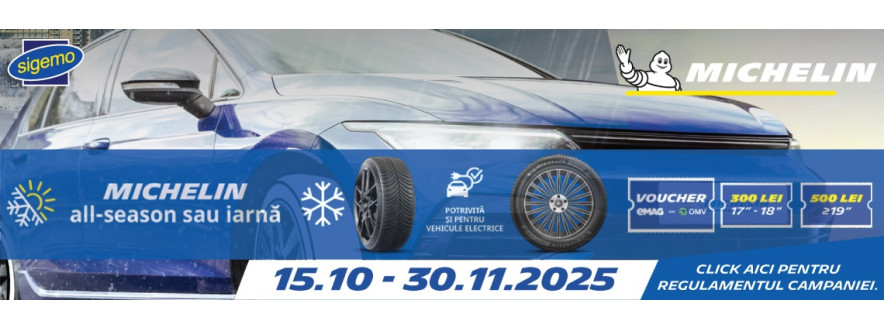Campanie anvelope MICHELIN iarna si all seasons